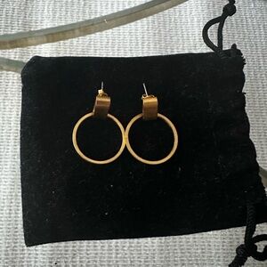 Gold Knocker Earrings
